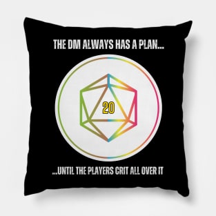 Dungeon Master Plan Pillow