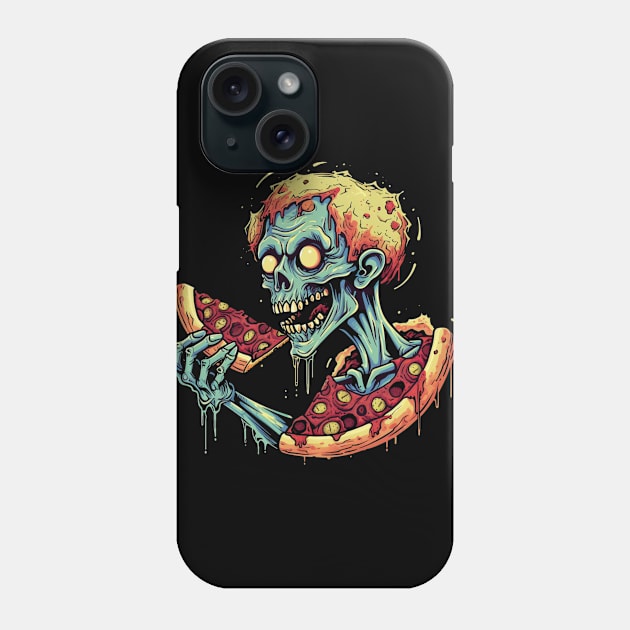 Pizza Zombie: Apocalypse Gourmet Phone Case by emblemat2000@gmail.com