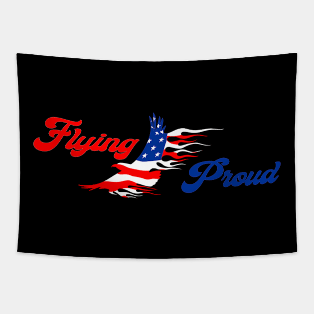 Flying Proud Tapestry by TaterSkinz