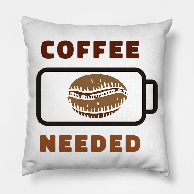 coffee, coffee lover, coffee bean, caffeine, coffee grinder, coffee gift, coffee gift idea, coffee maker Pillow by Shadowbyte91