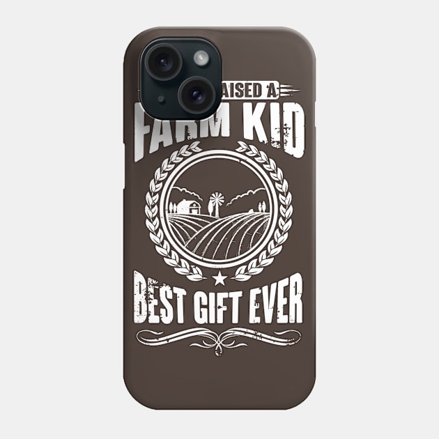 Raised as a farmkid (white) Phone Case by nektarinchen