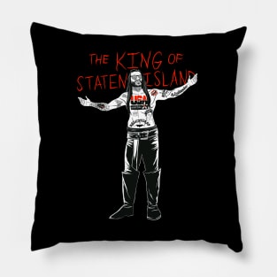 The King of Staten Island Pillow