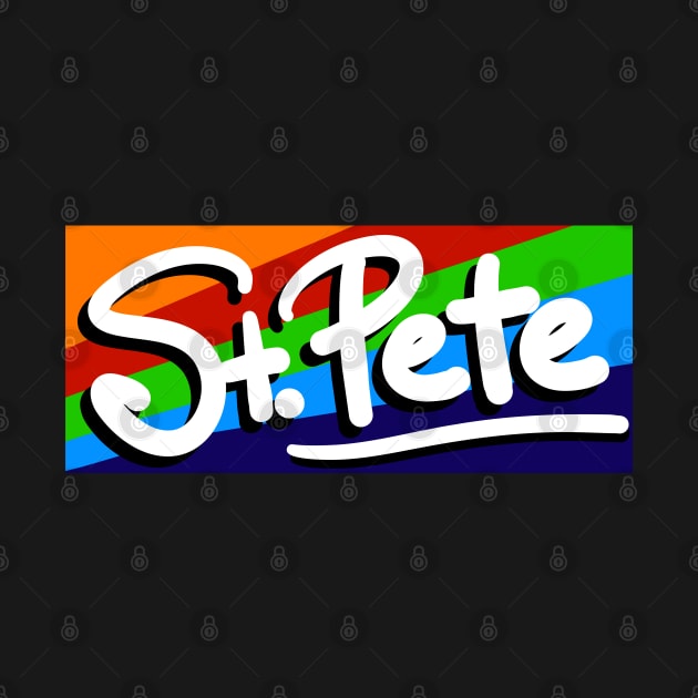 St Pete Logo Flag Colors by Sparkleweather