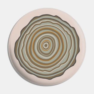 TREE RINGS Woodsy Forest Outdoors Nature Environment - UnBlink Studio by Jackie Tahara Pin