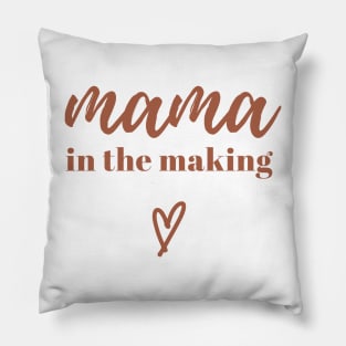 Mama in the Making: Blooming with Motherhood Pillow
