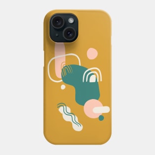 Abstract Party in Gold Phone Case