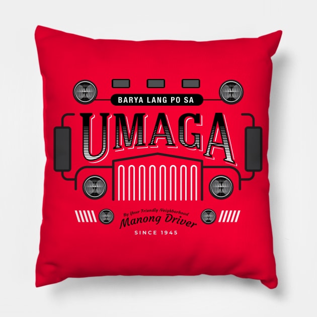 Jeepney Pillow by MplusC