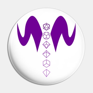 tiefling dice Pin