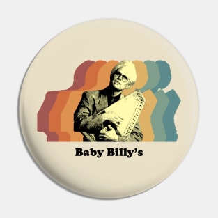 Baby Billy's Shadow Vintage Retro Pin