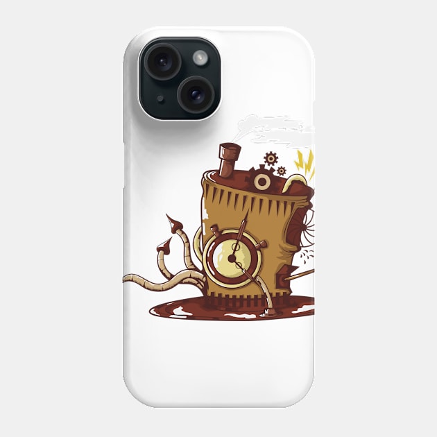 Old time machine Phone Case by dieEinsteiger