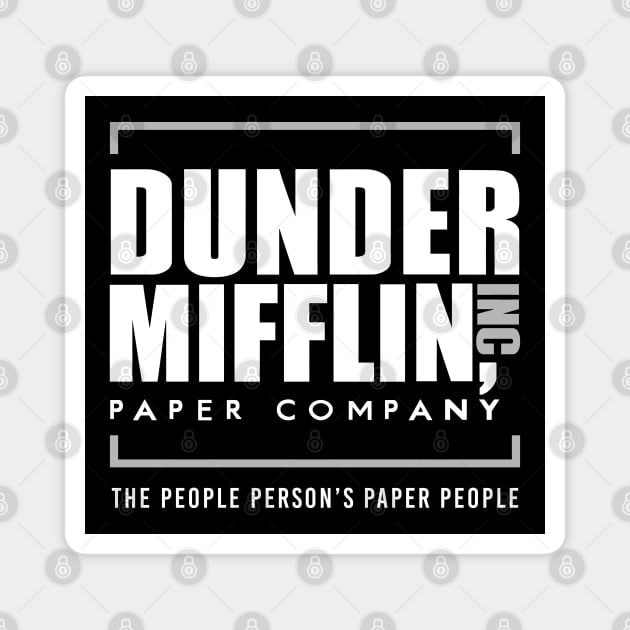 Dunder Mifflin Paper Co Magnet by NotoriousMedia