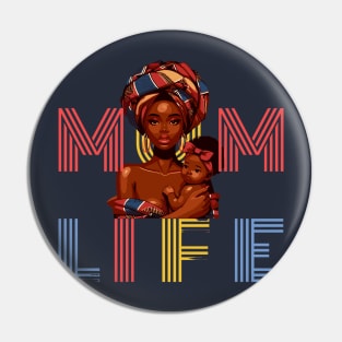 Mum Life Pin