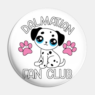 Dalmatian Fan Club Pin