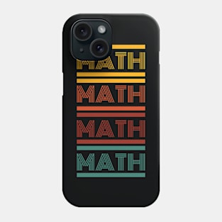 Cool Mathematics Typography Phone Case