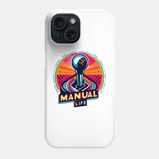 Manual Gear Shift Phone Case by Vehicles-Art