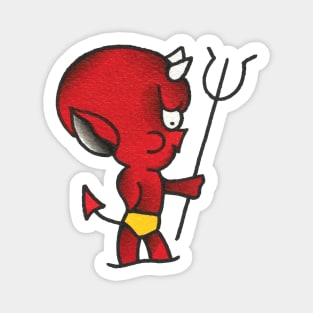 Lil' Devil Tattoo Design Magnet