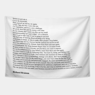 Richard Branson Quotes Tapestry