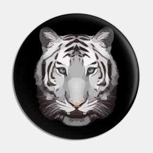 Tiger face hipster wild animals Pin