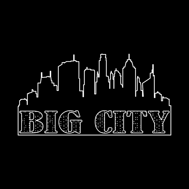 Big City Skyline - City Silhouette by Hariolf´s Mega Store