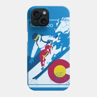 Snowboard Colorado Winter Sports Phone Case