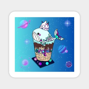 Galaxy Frappe Whale Magnet