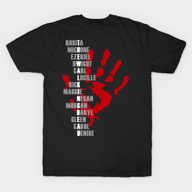 THIS SHIRT PROPERTY OF NEGAN LADIES T SHIRT WALKING DEAD DARYL DIXON RICK ZOMBIE