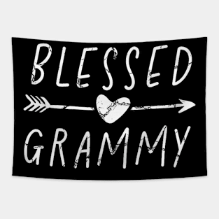 Blessed Grammy Grandma Tee Mother Mother'S Day Grandmother Tapestry