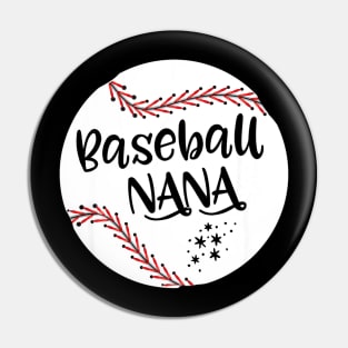 Nana Baseball Shirt Mothers Day Pin