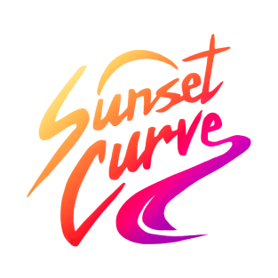 Sunset Curve. T-Shirt