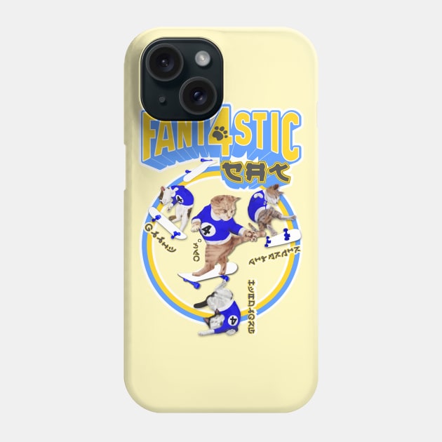 Fantastic Cat Phone Case by Eknarin