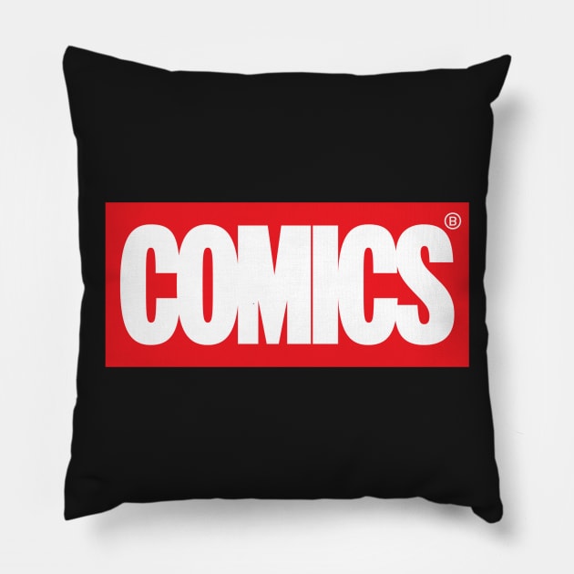 Comics Pillow by monsieurgordon