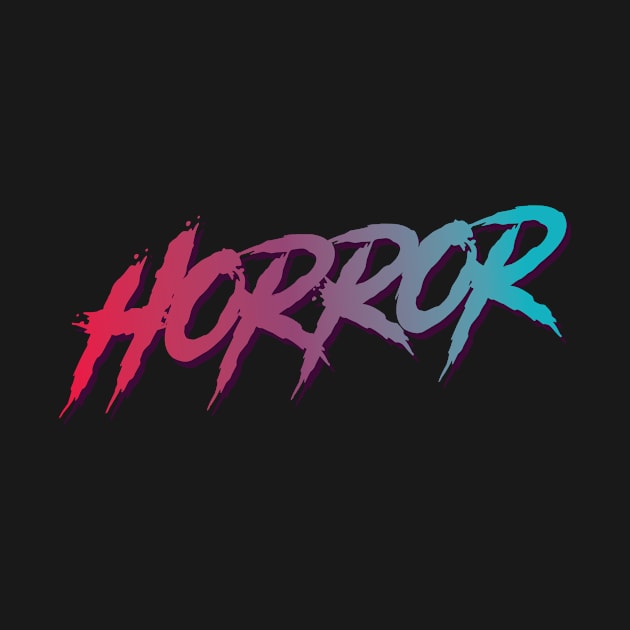 Horror Typograhic Text by petersarkozi82@gmail.com