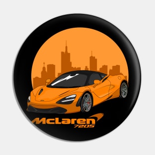 McLaren 720s Orange Pin