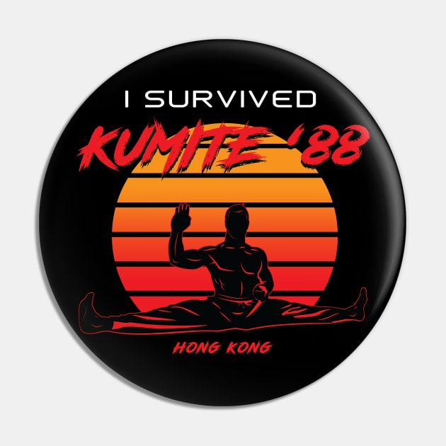 Kumite '88 Pin by wolfkrusemark