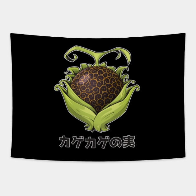 Kage Kage Fruit Anime - One Piece - Tapestry