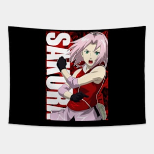 SAKURA HARUNO MERCH VTG Tapestry