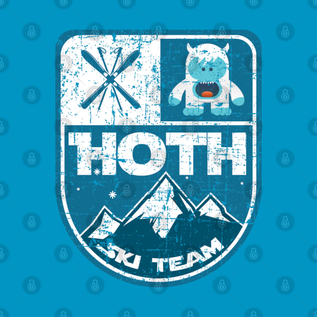 Disover Hoth Ski Team - Star Wars - T-Shirt