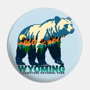 Yellowstone National Park - Bear Pin