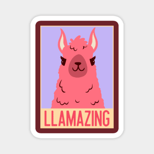 Llamazing Magnet