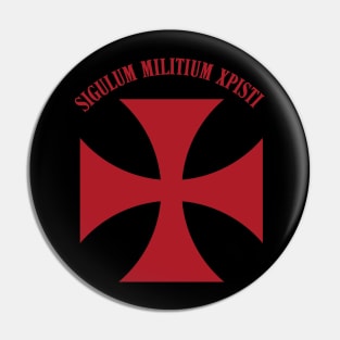 Maltese Cross Pin