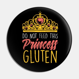 Funny Celiac Awareness Gluten Free Gag Gift Pin