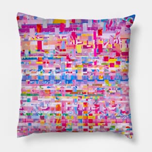 analogue glitch 005 Pillow