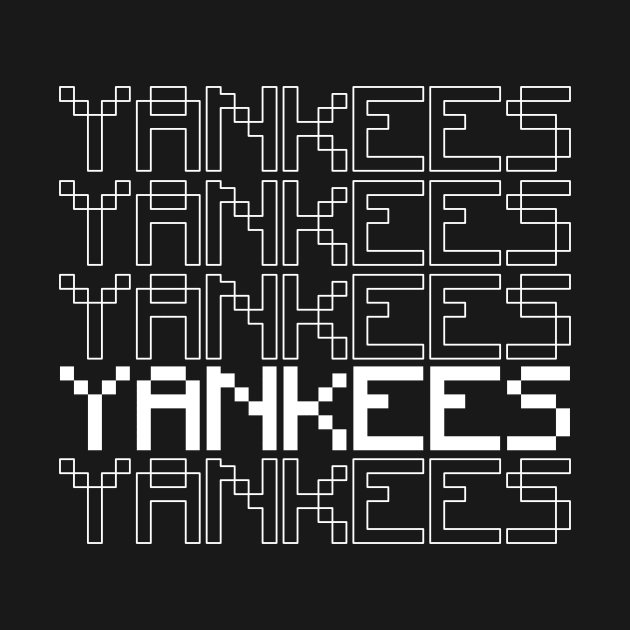 8bit YANKEES by PXLART