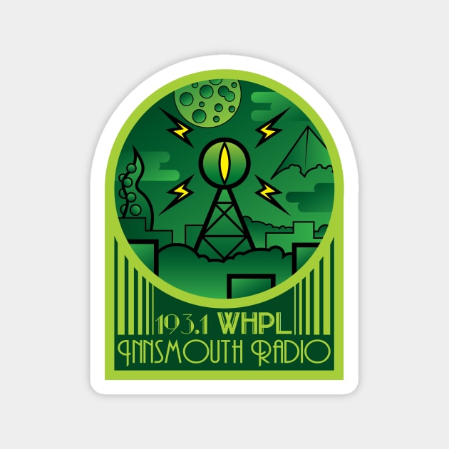 Innsmouth Radio Magnet by nickfolz