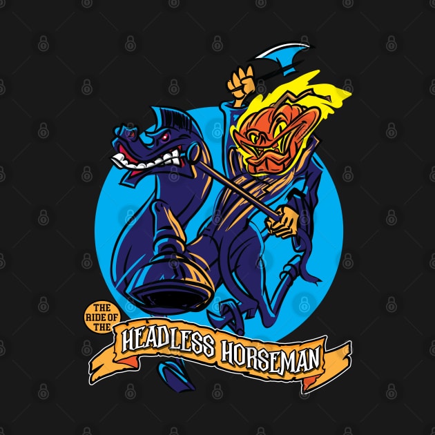 Ride of the Headless Horseman by eShirtLabs