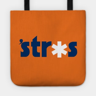 Stros Asterisk - Orange Tote