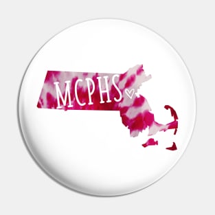 Tie Dye MCPHS Boston Pin