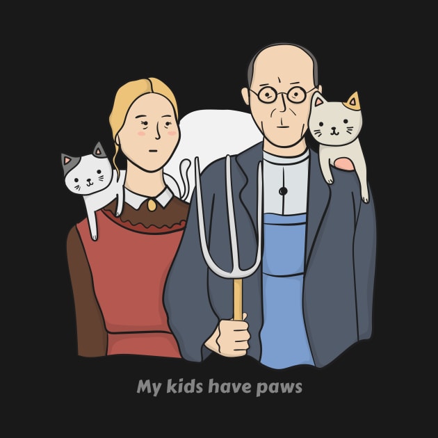 MY KIDS HAVE PAWS by ScritchDesigns