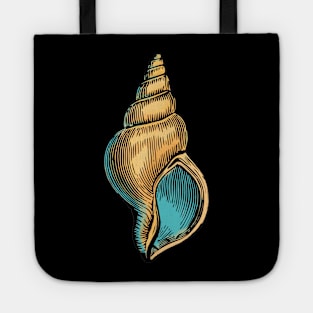 Golden Seashell Tote