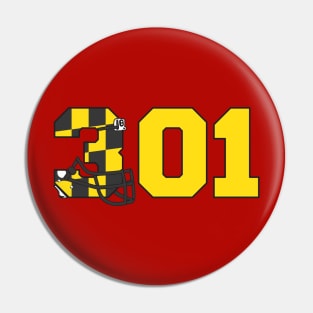 Maryland 301 Pride Pin